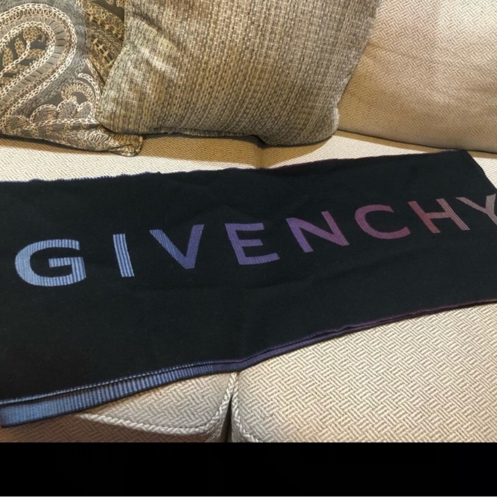 Givenchy, Never Worn Multi- Colored Scarf/ Wrap - image 3